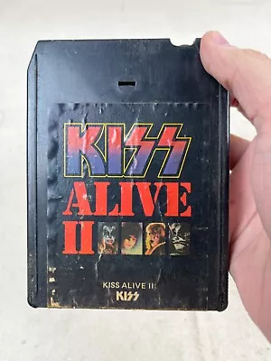 Vintage Kiss 'Alive II' Classic Rock Album 8-Track Cartridge Untested • $4.95