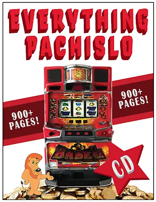 Pachislo Slot Machine Manual 900+ Pages EVERYTHING PACHISLO On CD - NEVER USED • $17.99