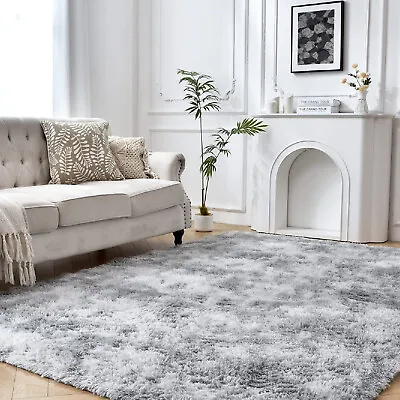 Shag Area RugModern Plush Fluffy Rugs For Bedroom Living RoomSoft Faux Fur Rug • $19.99