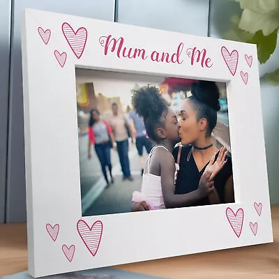 Mum And Me 7x5 Photo Frame Mum Picture Frame For Birthday Christmas Mum Gifts • £7.99