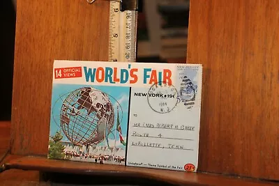 Vintage 1964 New York World's Fair Postcard Booklet • $5