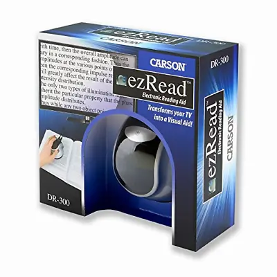 £113.86 • Buy Carson DR-300UK EzRead Electronic Reading Aid Digital Magnifier With TV Output,