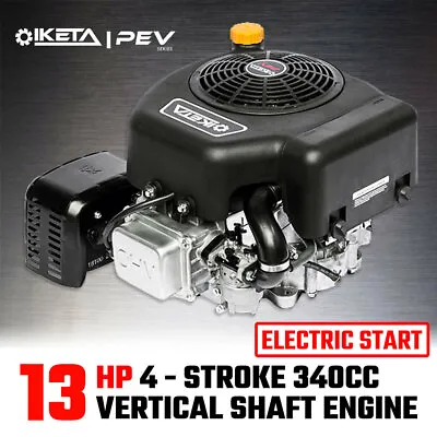 $489 • Buy 13HP Vertical Shaft Engine Lawn Mower Petrol Motor 4 Stroke OHV Ride On Mower