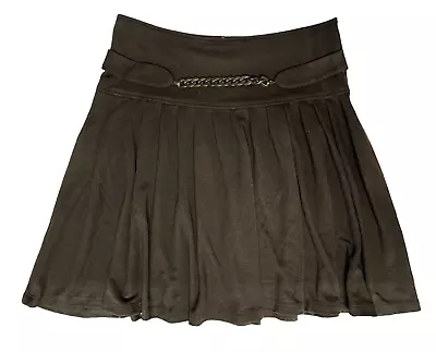 PATARA Women's Vintage Pleated Winter Skirt Side Zipper Viscose Size S/M Brown • $7.99