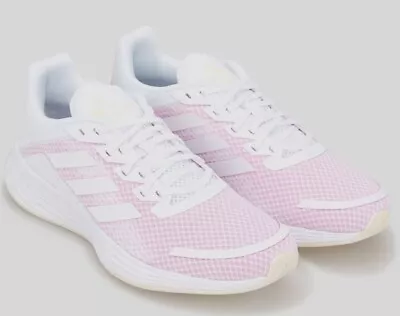 Brand New Adidas Women's Duramo SL Running Shoes Size 6.5 Pink & White • $49.99