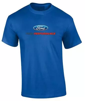 Ford Performance T-Shirt Licensed F150 Truck Muscle Car Mustang GT Racing Tee • $26.03