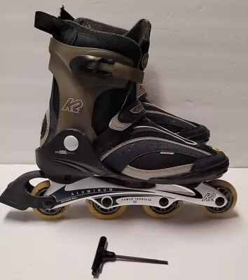 K2 Cadence-M Inline Skates Exotech Softboot Mens 12 With Wheel Tool • $37.95