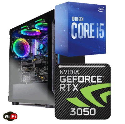 $1499 • Buy Gaming PC Desktop INTEL Core I5 10400F 2.9 GHz, RTX 3050, 1TB NVME SSD, 8G DDR