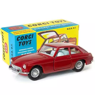 Corgi Model Club 327 - MGB GT Boxed Diecast Model Car Inc Certificate CoA • $55.48