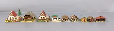 Faller HO Assorted Buildings: 270 293 295 & 296 [9] • $53.32