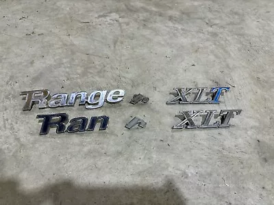 70-72 Ford F100 Ranger XLT Bed Side Emblems OEM Ornaments Trim Molding F-100 100 • $50