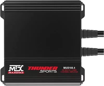 MTX MUD100.4 Mud Series 4-Channel Class D Powersports/Moto Amplifier 400 W RMS • $269.95