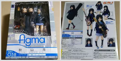 Figma Mio Akiyama Uniform Ver. Action Figure #058 K-ON! Max Factory New • $118.35