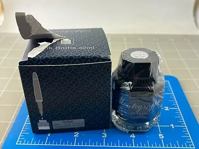 Judd's New Old Stock 42ml Montegrappa Blue Fountain Pen Ink Bottle • $12.99
