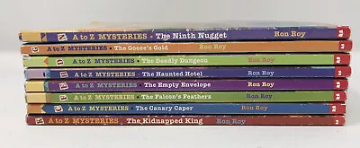 A To Z Mysteries Chapter Book Lot Set Of 8 Paperback • $19.88