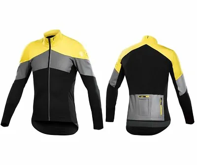 Mavic Vision H20 Thermo Cycling Jacket - Black-Yellow Mavic • $189.95