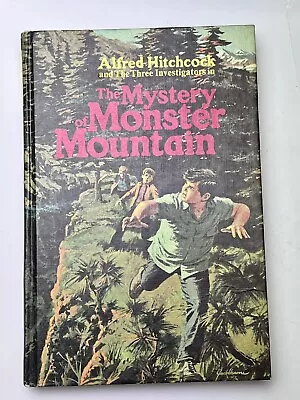 1st Edtn: THREE INVESTIGATORS Monster Mountain #20 Alfred Hitchcock Hard Back • £35