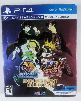 Persona 3 & 5 Dancing Endless Night Collection Sony PS4 Moonlight Starlight Rare • $79.95
