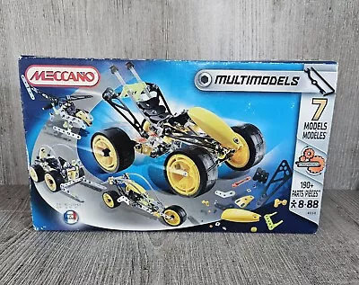 Meccano Multi Models 4550 7 Models 190+ Pieces • £19.99