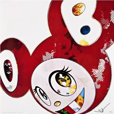 Takashi Murakami And Then × 727 Vermillion SHU Signed Print ED 300 Kaikai Kiki • $1980