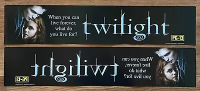 📽 Twilight (2008) - Double-Sided - Movie Theater Mylar / Poster 5x25 • $19.99