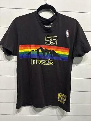 Mitchell & Ness Dikembe Mutumbo Denver Nuggets NBA Basketball Jersey Shirt Men M • $34.95