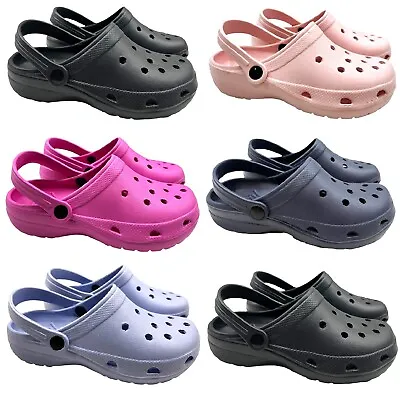 £7.99 • Buy Ladies Womens Mules Slippers Nursing Garden Beach Hospital Clogs Shoes Sandals
