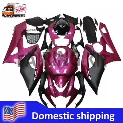FSM Injection ABS Purple Black Fairing Fit For  2005-2006 GSXR 1000 O074 • $420.99