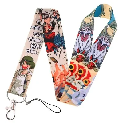 Princess Mononoke Anime Series Lanyard ID Badge Key Holder Neck Strap • $8.99