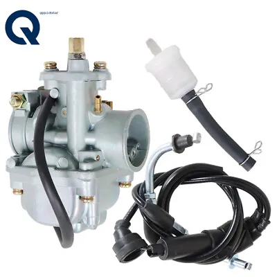 Carburetor & Throttle Cable For Yamaha QT50 PW50 • $21.16