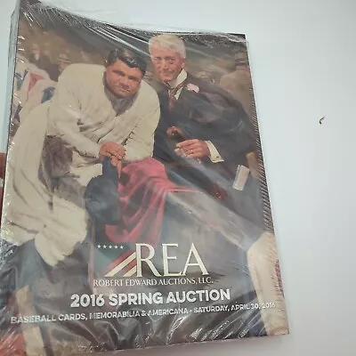 Robert Edward Auctions REA Baseball Card Sports Memorabilia Book 2016 Babe Ruth • $39.99