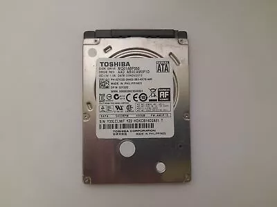 Toshiba MQ01ABF050 500GB 2.5  Laptop Hard Drive SATA HDD • £7.48