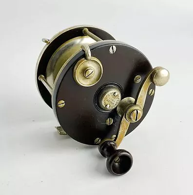 Antique Edward Vom Hofe 491 2.0  Fishing Reel For Parts Patent July 14 1896 • $225