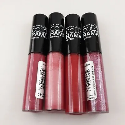 Maybelline Colorama Lip Gloss 4 Shades To Choose 5ml • £2.25