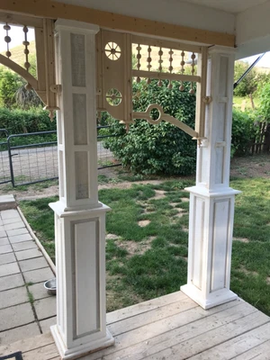 $895 • Buy Paint Grade Porch Colums 8ft