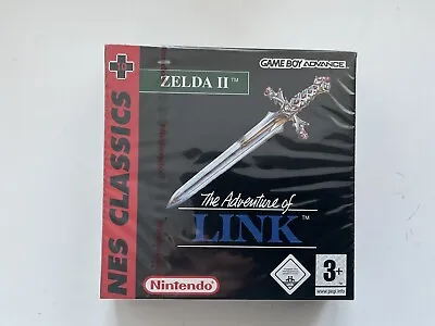 Zelda 2: The Adventure Of Link NES Classics - Nintendo Gameboy Advance. Sealed • £950