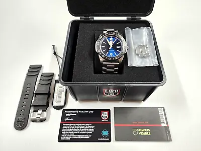 Luminox XS.3123 Pacific Diver Stainless Steel Bracelet 44mm Blue Dial W/ Case • $389.95