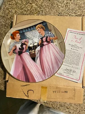 The Hamilton Collection I Love Lucy  Two Of A Kind . W/COA Smoke Free Home • $29.99