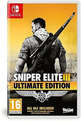 $54 • Buy Sniper Elite 3 Ultimate Edition Nintendo Switch Brand New Sealed