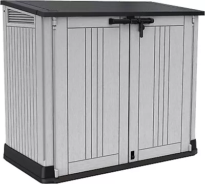 Large Keter Store NOVA Garden Lockable Storage Box XL Shed Outside Bike Bin Tool • £199.99