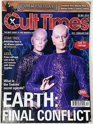 Cult Times # 53 - February 2000 - Earth Final Conflict Star Trek Voyager • £4.71