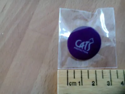 Cats Protection Pin Badge Charity Rebrand New Cat Logo Purple Colour New • £3.99