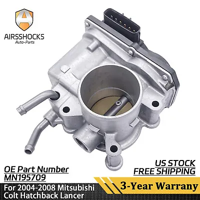 1x OEM Throttle Body Fit For MN195709 Mitsubishi Colt Hatchback Lancer 2004-2008 • $138.99