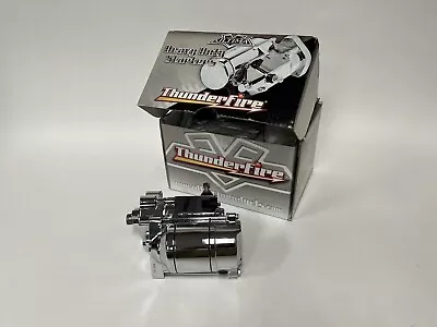 $179.99 • Buy Ultima Chrome 1.4kw+ Thunderfire Starter For 1981-2007 Sportster Models