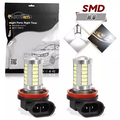 64212 64211 Fog Light Driving 33-5730-SMD High Power White 6000K LED Lamp • $8.40