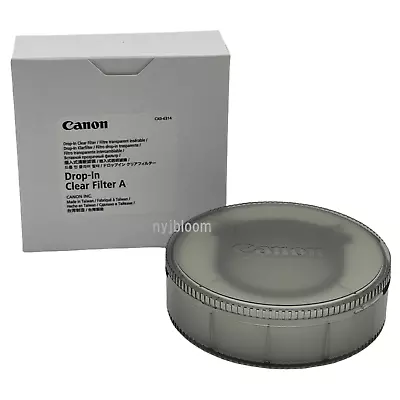 New CANON Drop-In Clear Filter A For Drop-In Filter Mount Adapter EF-EOS R • $75.06