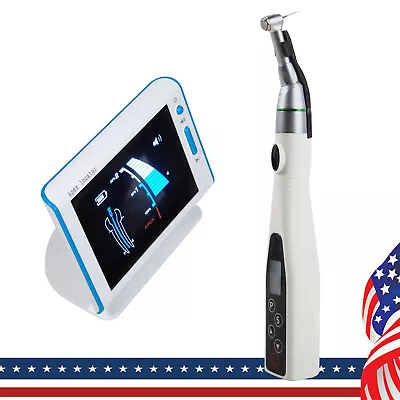 Dental Cordless LED Endo Motor 16:1 Contra Angle/ Apex Locator Root Canal Finder • $139