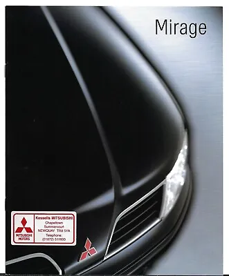 Mitsubishi Carisma Mirage 1.8 GDi Limited Edition 2001 UK Market Sales Brochure  • $29.84