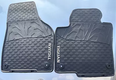 2017 VW Tiguan Front  Rubber Floor Car Mats  OEM • $35