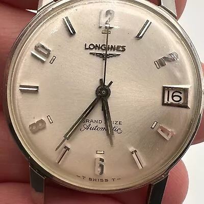 Longines Grand Prize Automatic Date Watch Vintage Runs • $38